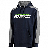 Men's Seattle Seahawks NFL Pro Line Westview Pullover Hoodie Navy,baseball caps,new era cap wholesale,wholesale hats